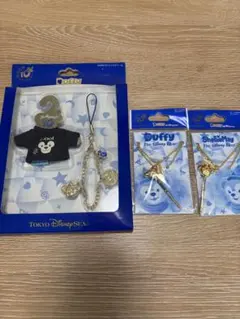 ダッフィー　ストラップチャーム　ぬいぐるみ用アクセサリー