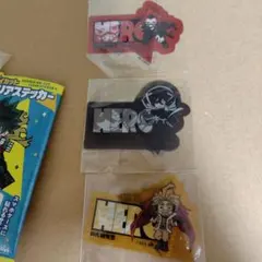 ヒロアカ クリアステッカー 切島 鋭児郎 相澤消太 ホークス