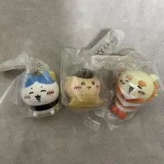 ちいかわ寿司　フィギュアキーホルダー　くりまんじゅう　ハチワレ　シーサー