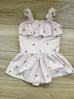 【美品】apres les coursベビー水着 女の子90センチ