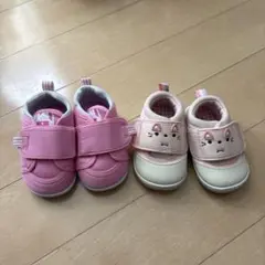 ベビー 靴 シューズ 2足セット