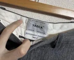 YAECA ヤエカ　アンクル丈　コットンスラックスのサムネイル