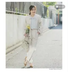 coca 2点セット ダブルクロススーツ グレー M