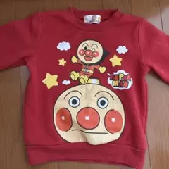アンパンマン トレーナー 95cm 赤