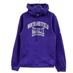 アディダス　メンズパーカー　紫　S　ポケット　フーディ　カジュアル【2036】