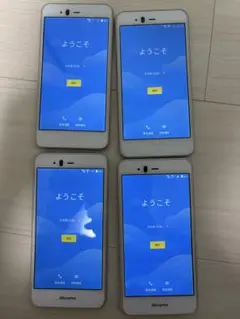 f04k docomo スマートフォン 本体 4台セット f04k docomo スマートフォン 本体 4台セット - メルカリ