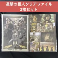 進撃の巨人 幼少期 クリアファイル ミカサ エレン アルミン - メルカリ