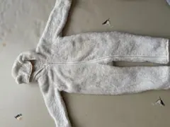 GAP クマフリース フード付きロンパース 6-12ヶ月