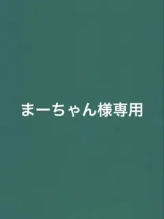 まーちゃん様専用