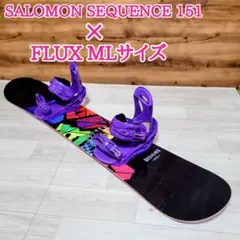 SALOMON SEQUENCE 158cm バインディング付き 2025年最新】SALOMON SEQUENCEの人気アイテム - メルカリ