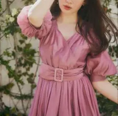 herlipto Airy Volume Sleeve Dress - メルカリ