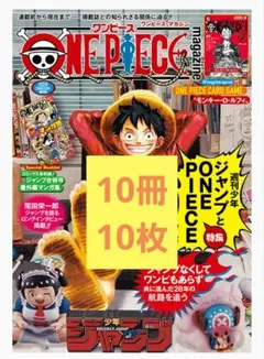 【未開封】 ワンピースマガジン第20号 10冊セット ルフィ プロモ 10枚