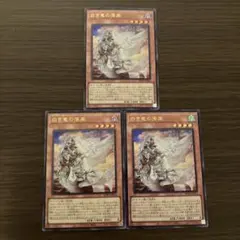 白き竜の落胤 ウルトラレア 3枚 黒き竜のエクレシア レリーフ セット