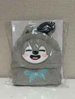 スキズ FCくじ D賞 ループタオル　Wolf Chan