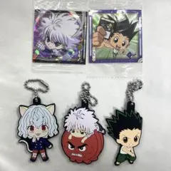 HUNTER×HUNTER ゴン　キルア　ピトー　ラバーマスコット　ステッカー