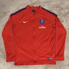 ナイキ パリサンジェルマン トラックジャケット レッド XL