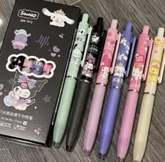 最終値下げ　サンリオ　ボールペン　6本セット　クロミ　シナモン　ポチャッコetc