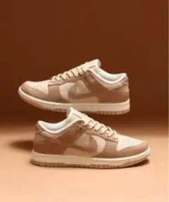 【新品未使用】W NIKE DUNK LOW SE SAND 27cm