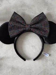 ディズニー カチューシャ ミニー ミニーマウス 黒