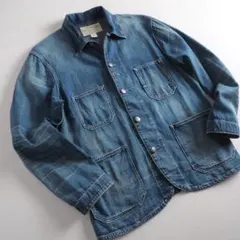 RRL　ダブルアールエル　未使用品　エンジニアコート　デニム　美品のサムネイル