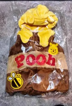 未使用 ディズニー プーさん 90cm フリース 着ぐるみ コスチューム