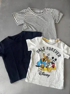 ベビー　Tシャツ3枚セット　80.