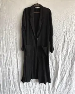 ZARA ベイシック　DENIM ロングコート　カーディガン　薄手のサムネイル