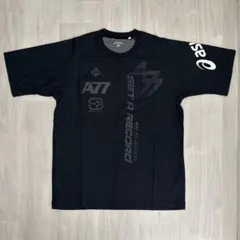 asics A77 ブラック Tシャツ Mサイズ