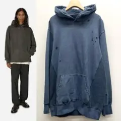UNDERCOVER アンダーカバー ダメージ加工 スウェット パーカー 3のサムネイル