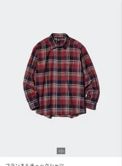 フランネルチェックシャツ Mサイズ