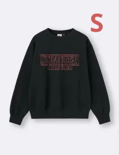 GU ストレンジャーシングス スウェット 黒 S