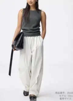 バレルレッグプルオンパンツQ