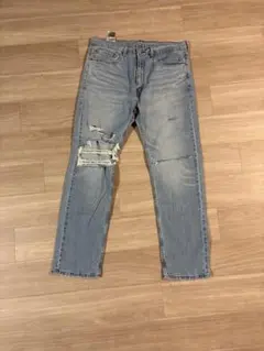 LEVI 501 ダメージデニム W36 L32