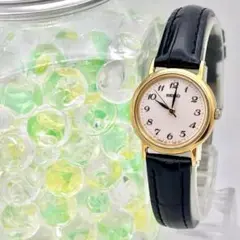 【新品電池】 SEIKO セイコー レディース 腕時計 ゴールド 新品ベルト