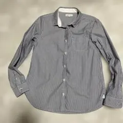 earth music&ecology ストライプシャツ 長袖