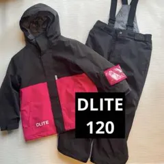 DLITE スキーウェア　スノーウェア　雪遊び　上下セット　120 キッズ