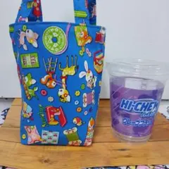 はいから横丁 チョコ柄 保温保冷巾着 - メルカリ