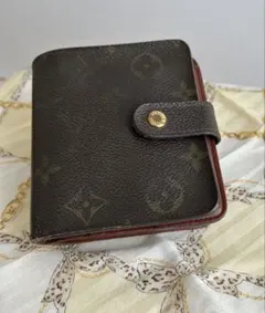 ルイ ヴィトン コンパクトジップ モノグラム 折財布