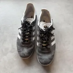 Adidas Gazelle アディダス グレー スエード スニーカー　9.5