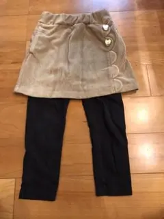 プティマイン(petit main) ラップスカートつきレギンス サイズ100