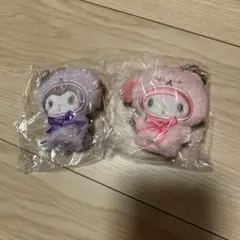 サンリオ キャラクターズ　フィンガーパペット マイメロディ　クロミ　セット