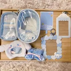 sanrio サンリオ 推し活 シナモロール ポーチ アクスタケース 着ぐるみ