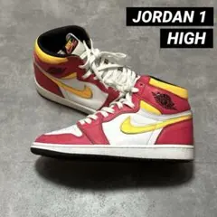 NIKE AIR JORDAN 1 HIGH ライト フュージョン レッド
