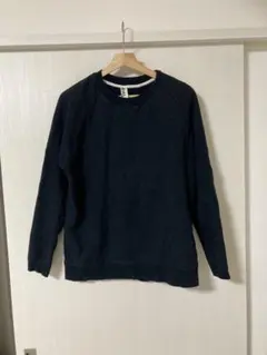 MHL. ネイビー スウェット　ラグラン　マーガレットハウエルのサムネイル