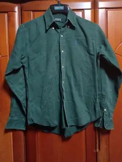 RalphLauren　ダークグリーン　シャツ