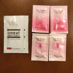 La Sana ヘアミルク・エッセンス トライアルセット イオニートシャンプー