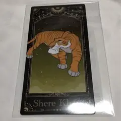ディズニー ヴィランズ シア・カーン トランプ風カード セガ 未使用