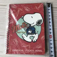 スヌーピー メルズドライブイン ノート A5 ユニバーサルスタジオ
