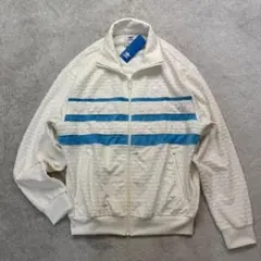 Lサイズ 新品 adidas モノトラックトップ モノグラム ベロア