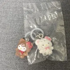 サンリオ めじるしアクセサリー ラテクマ ふわふわスノー ハローキティ